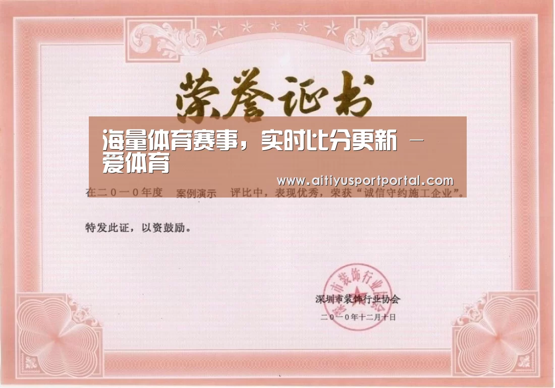 荣誉证书二